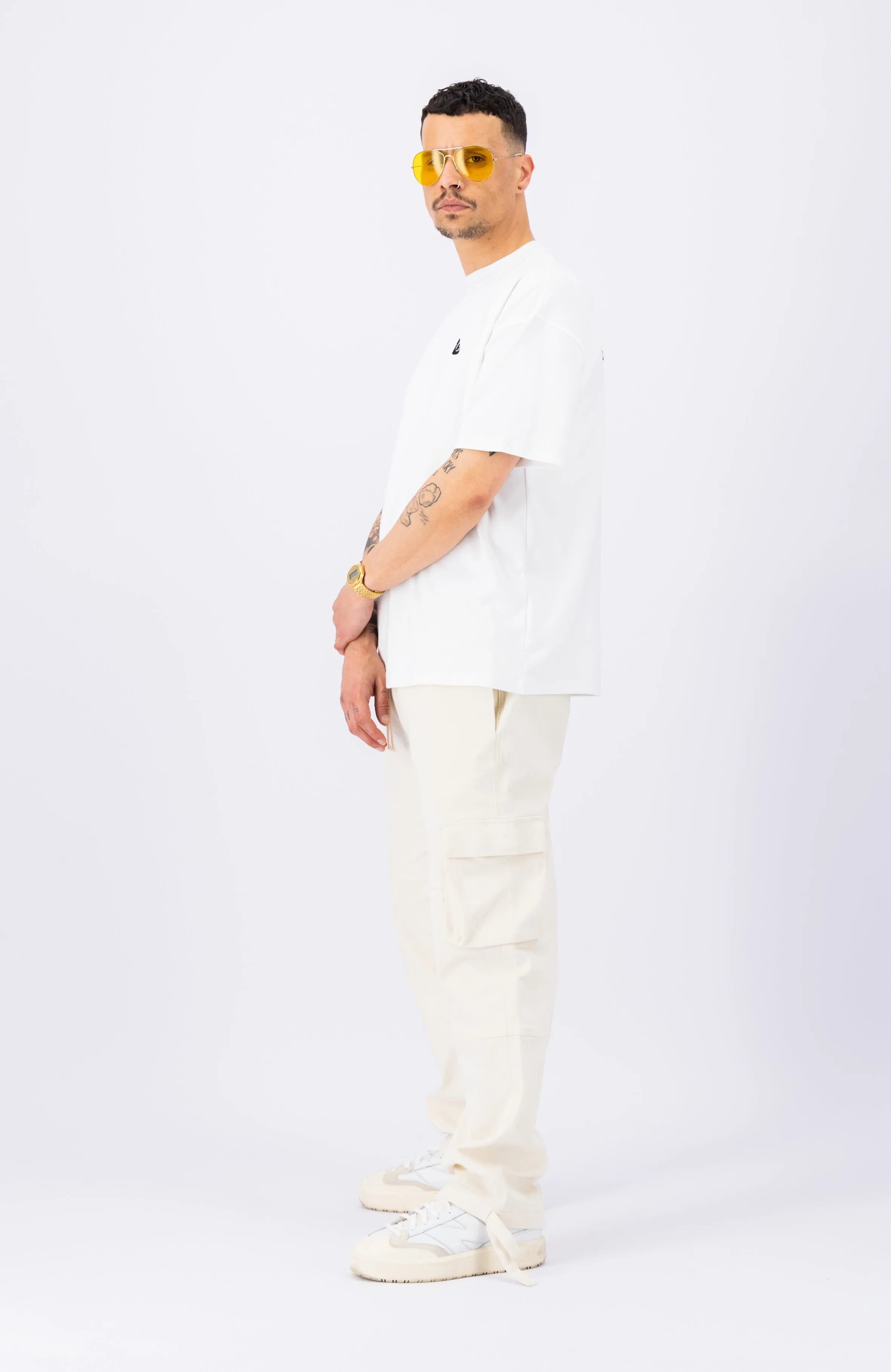 2Morrowshype Coral Cargo Pants Zand