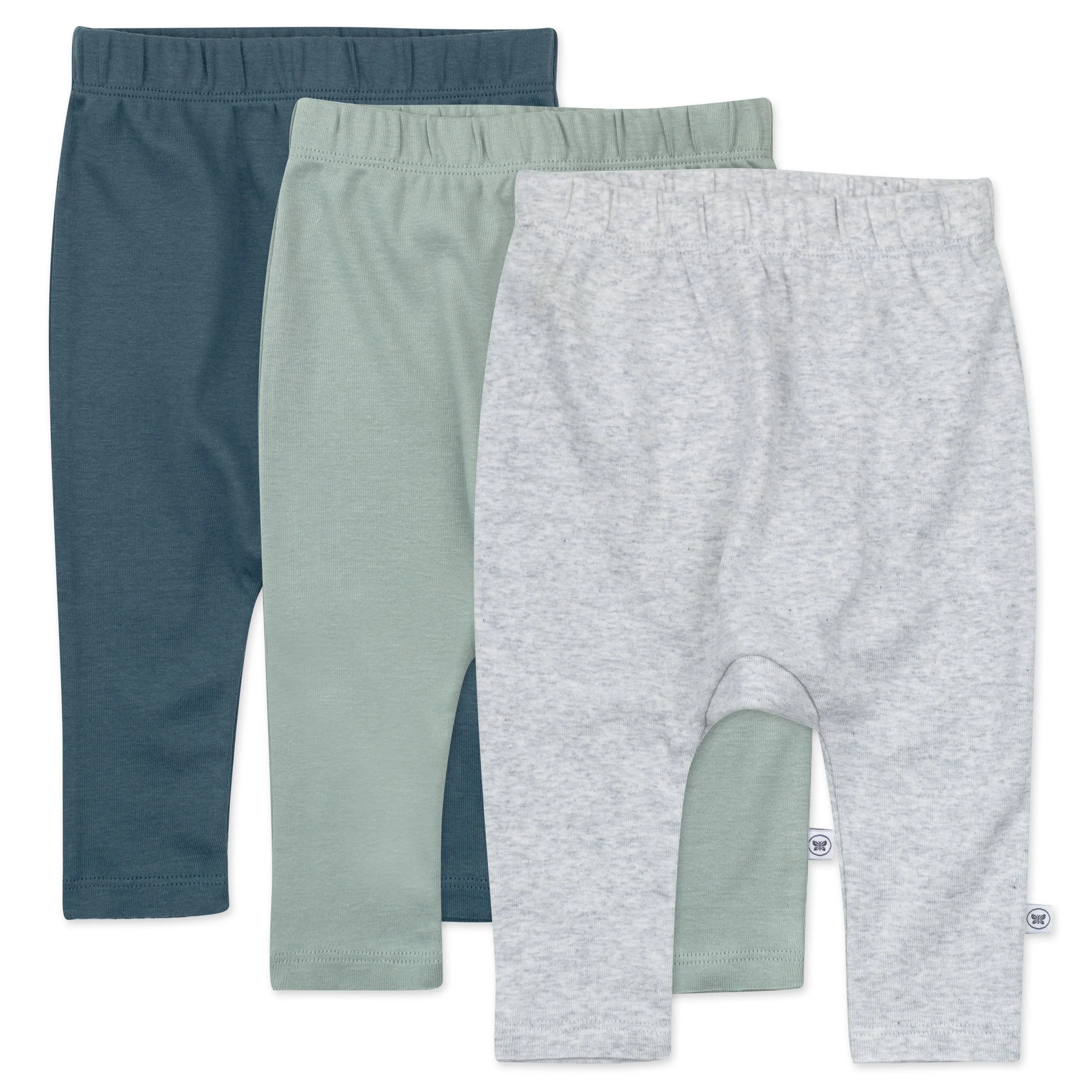 3-Pack Organic Cotton Harem Pants