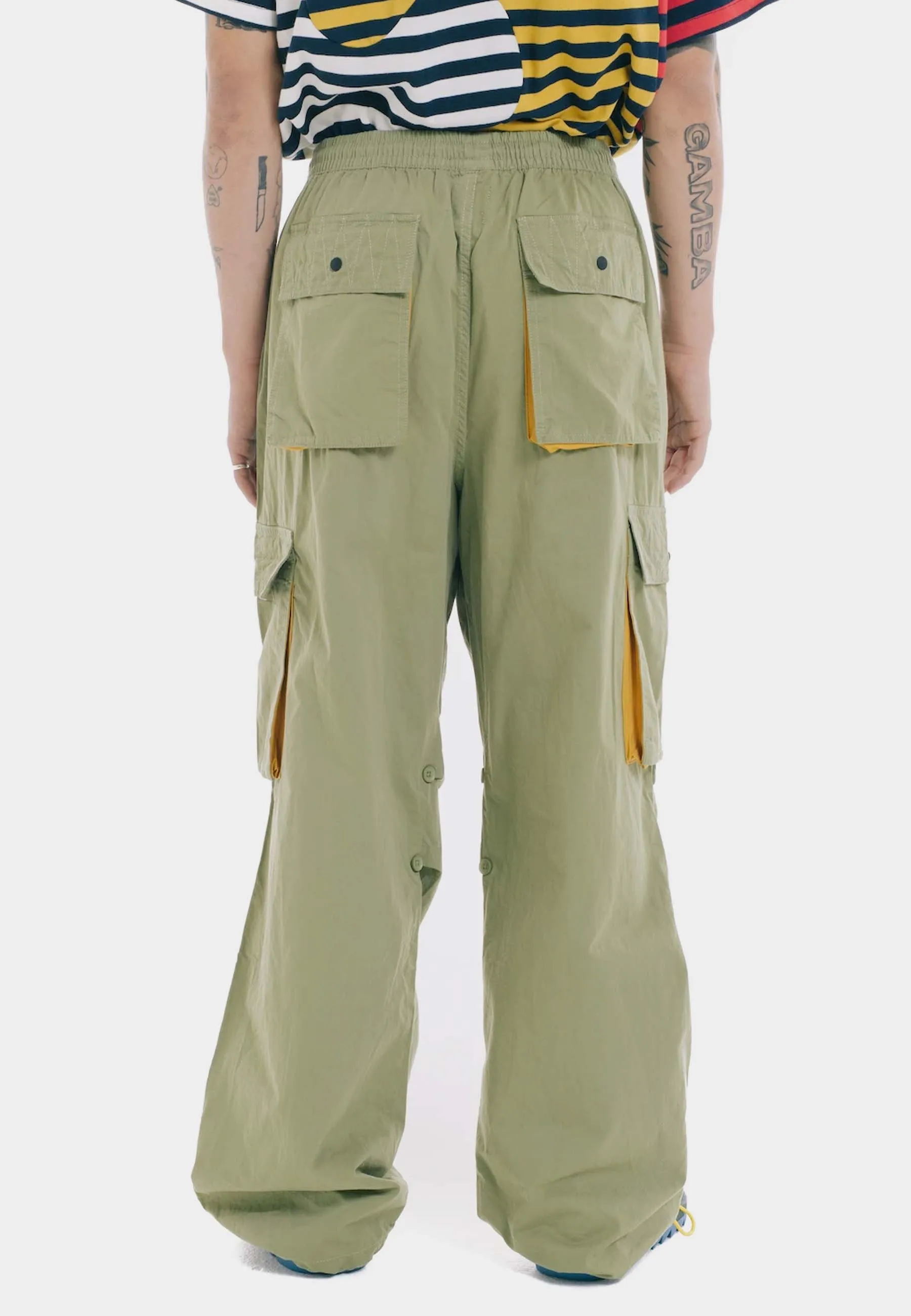 Adjustable Skate Pant - olive