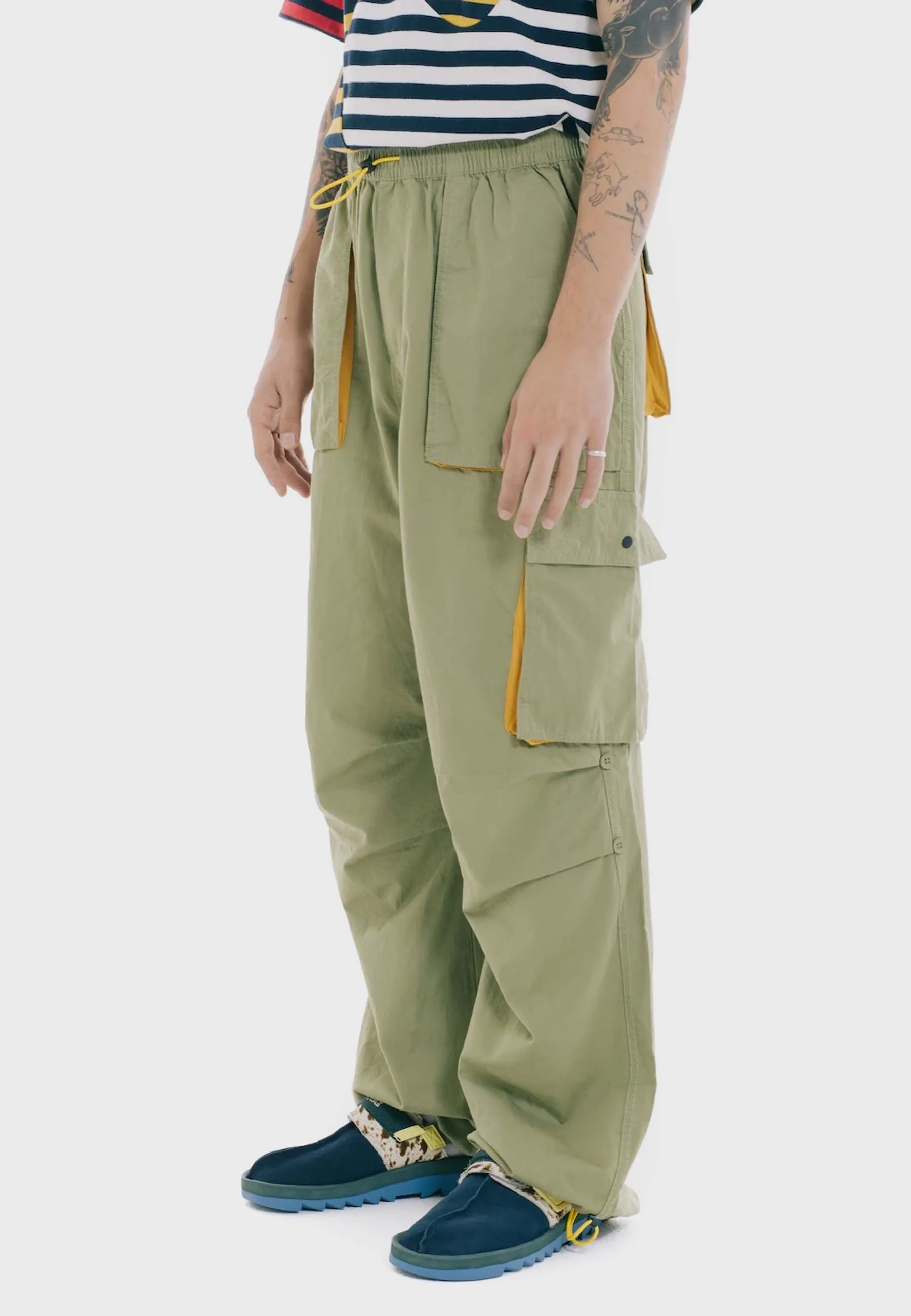 Adjustable Skate Pant - olive