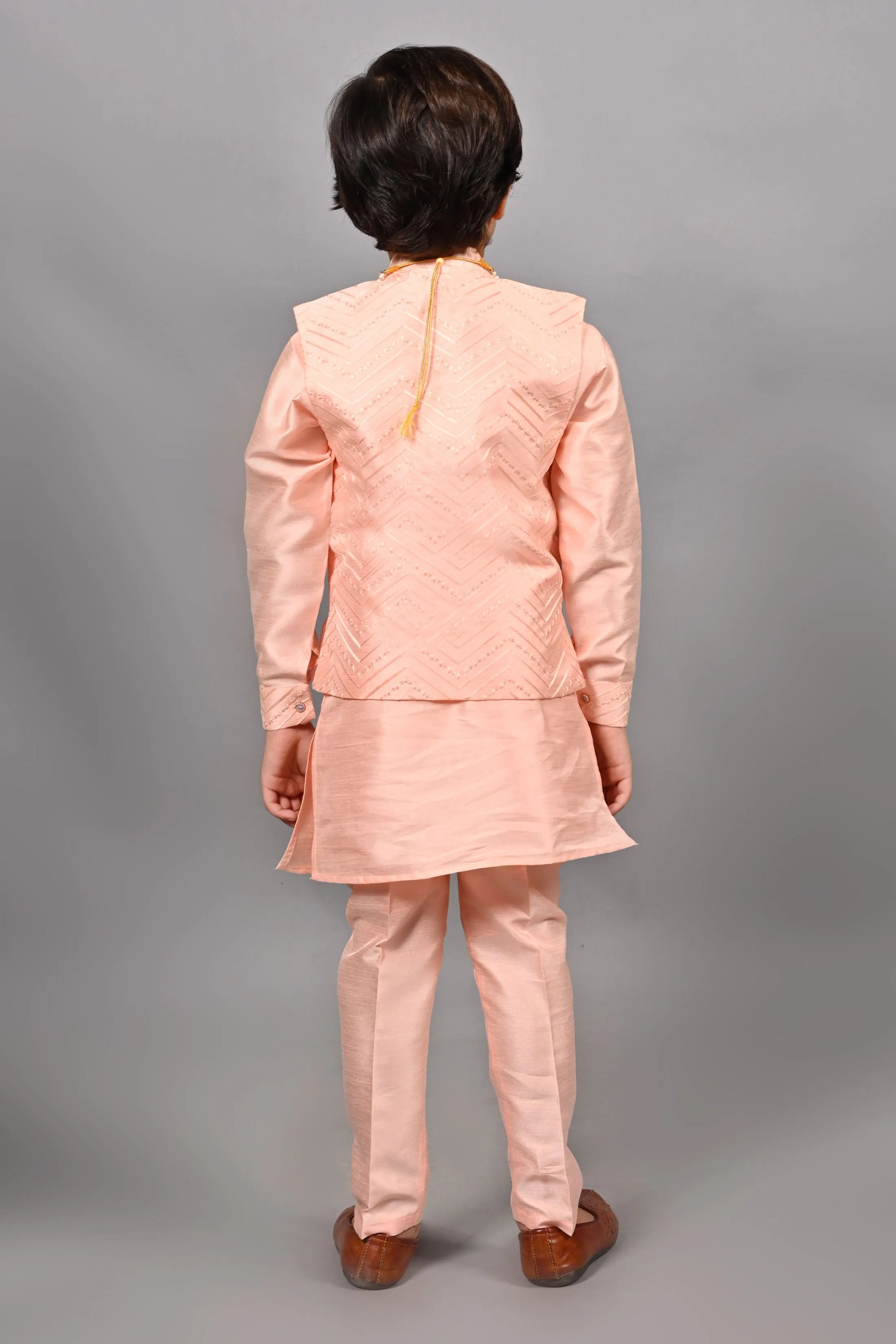 Ahhaaaa Traditional Party Wear Bollywood Style Indo-Western Sherwani for Boys