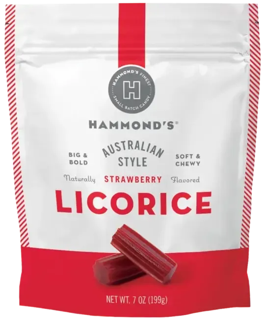 Australian Style Strawberry Licorice