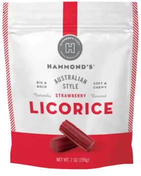 Australian Style Strawberry Licorice