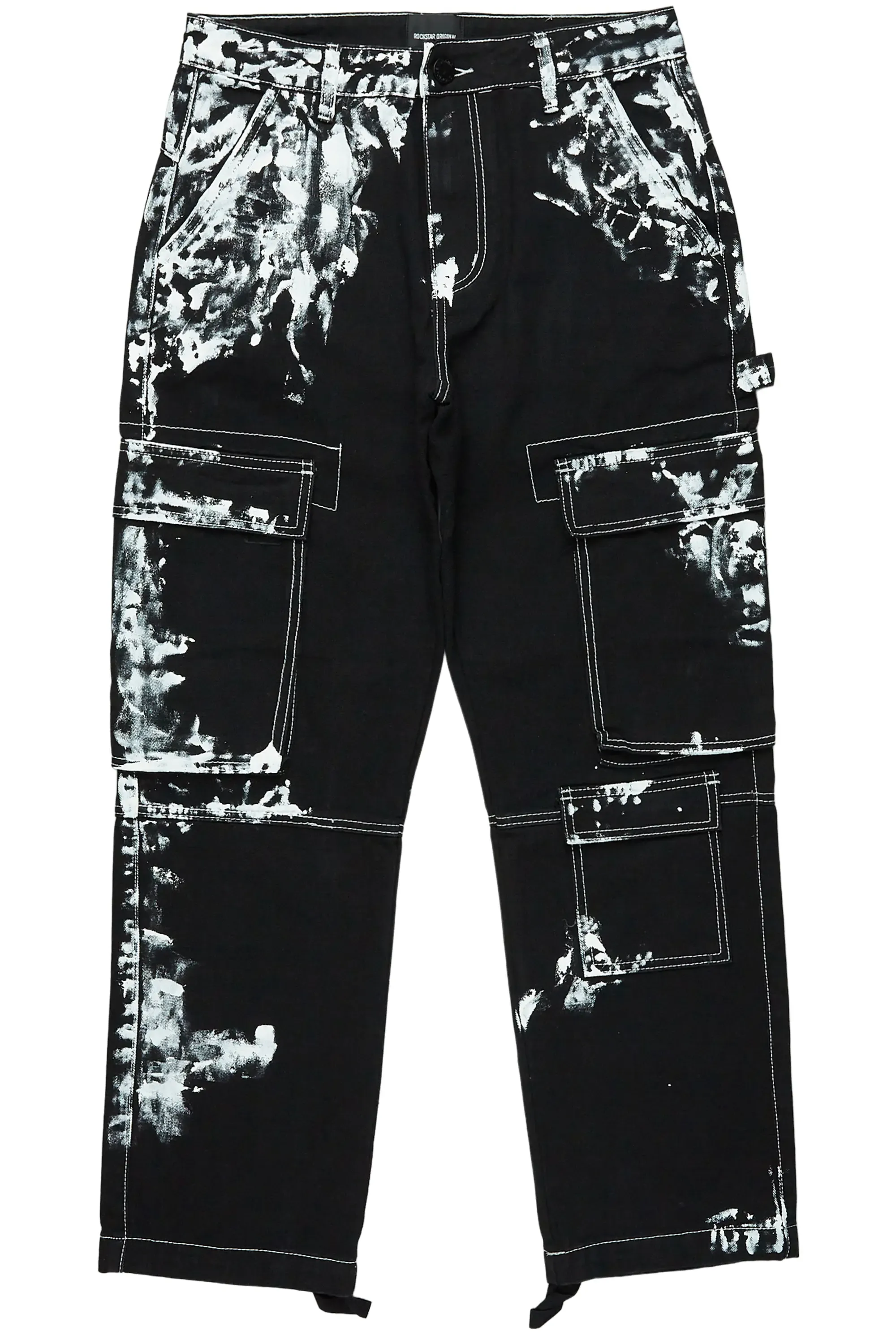 Baha Black Painter Baggy Cargo Jean