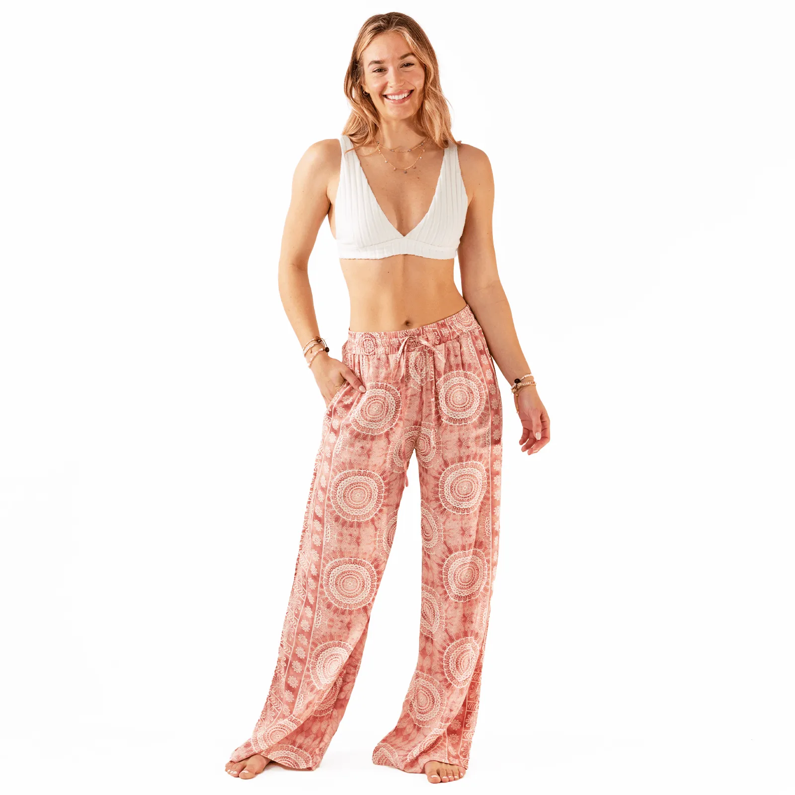 Baja Wide Leg Drawstring Pants