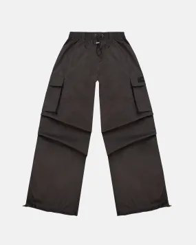 Basics Parachute Cargo Pants Brown