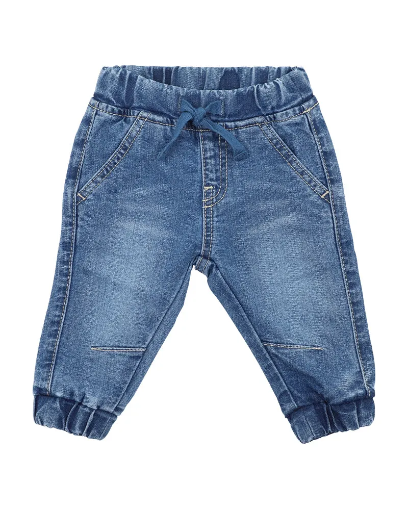 BEBE BOYS DENIM PANTS