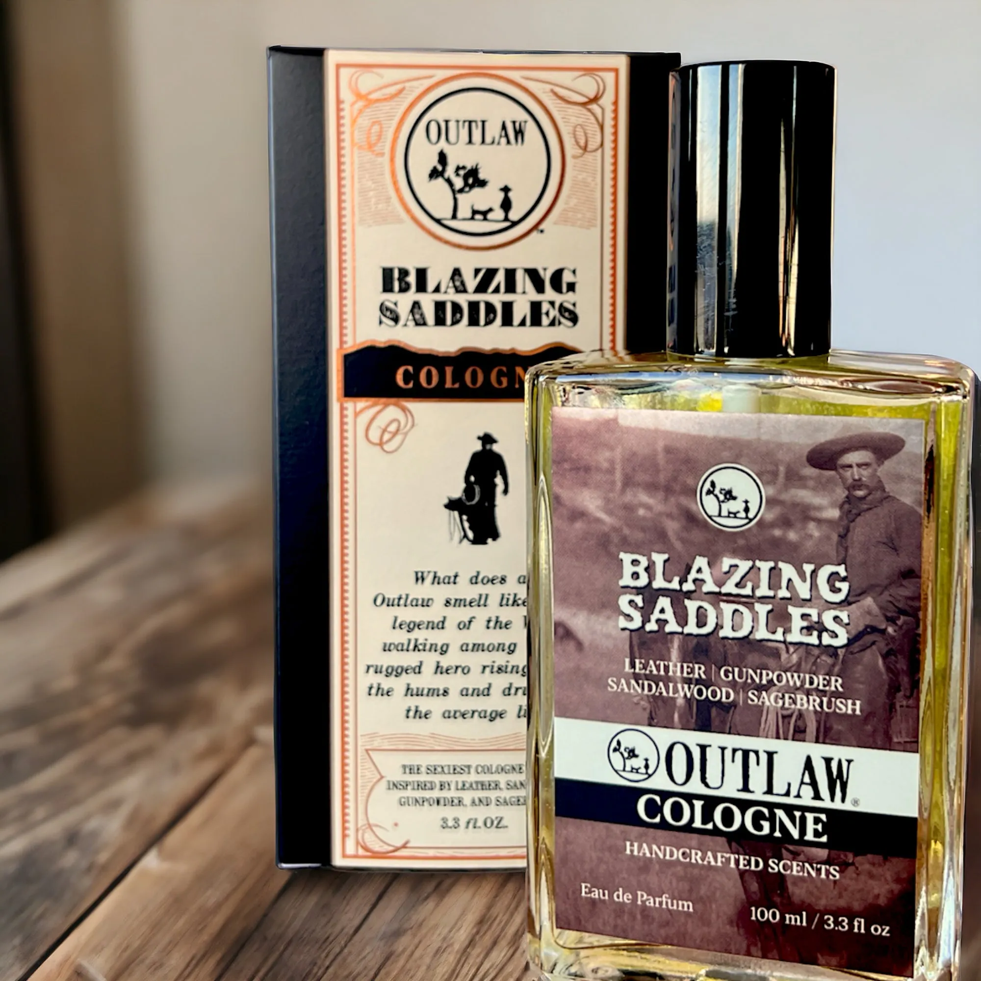 Blazing Saddles Western Cologne