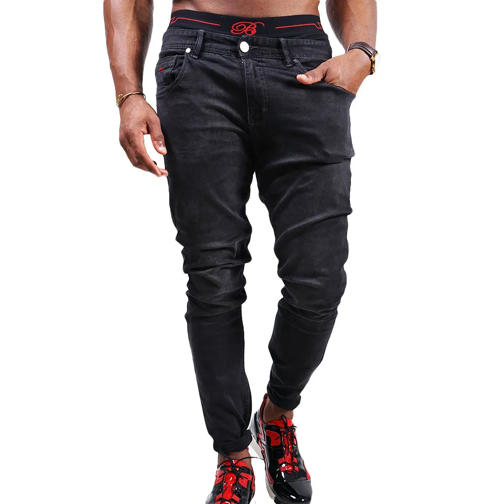 Bogart Man Gold Collection Jet Black Slim Fit Jean