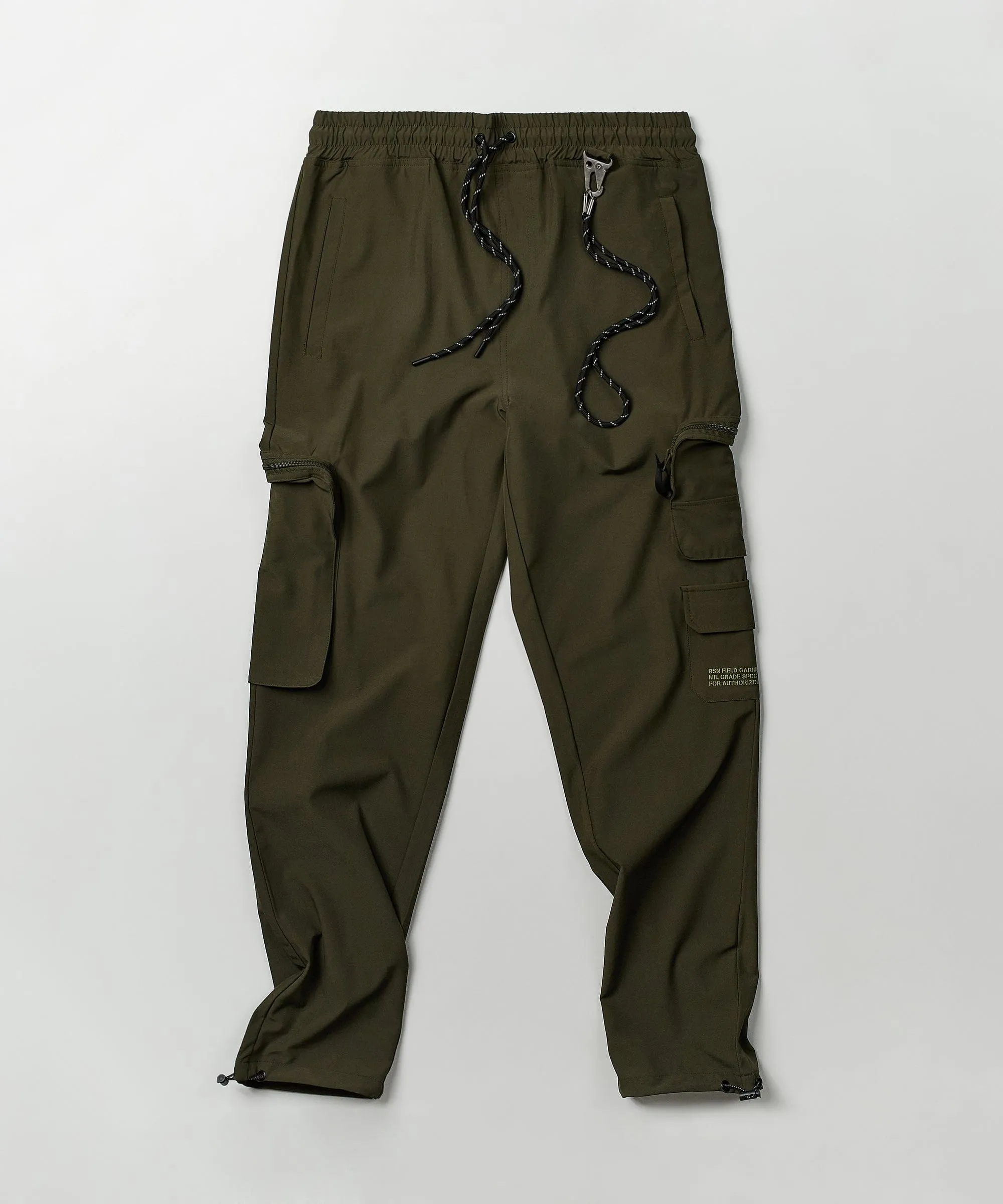 Bridges Utility Stretch Tech Nylon Cargo Pants - Green