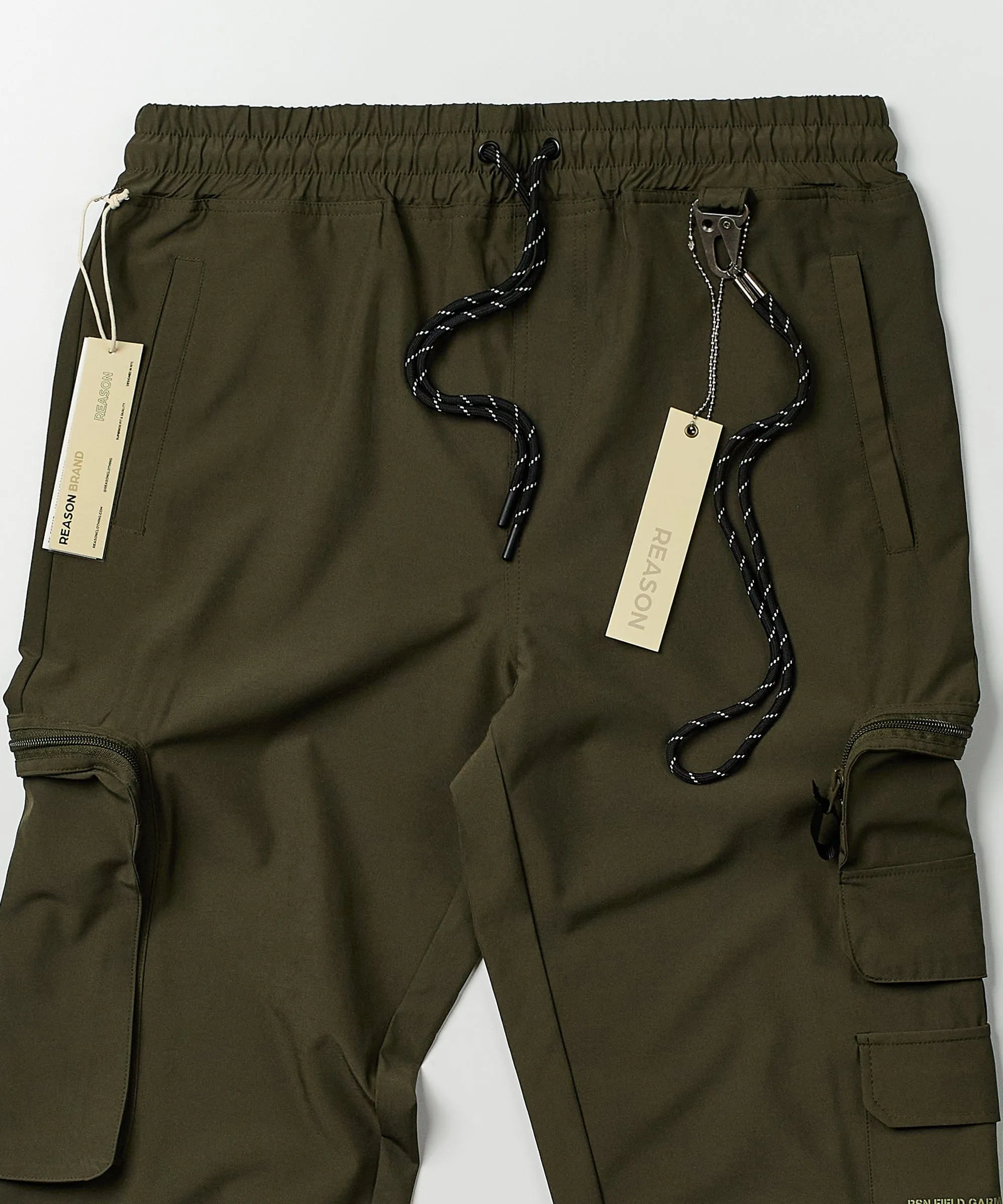 Bridges Utility Stretch Tech Nylon Cargo Pants - Green