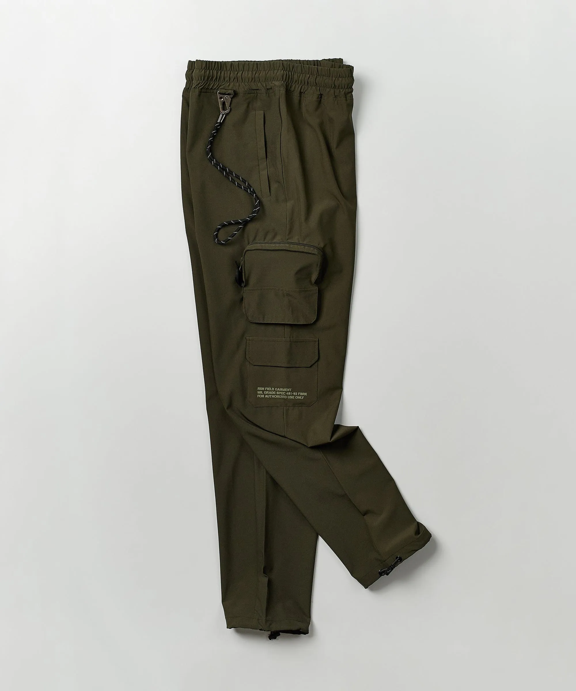 Bridges Utility Stretch Tech Nylon Cargo Pants - Green