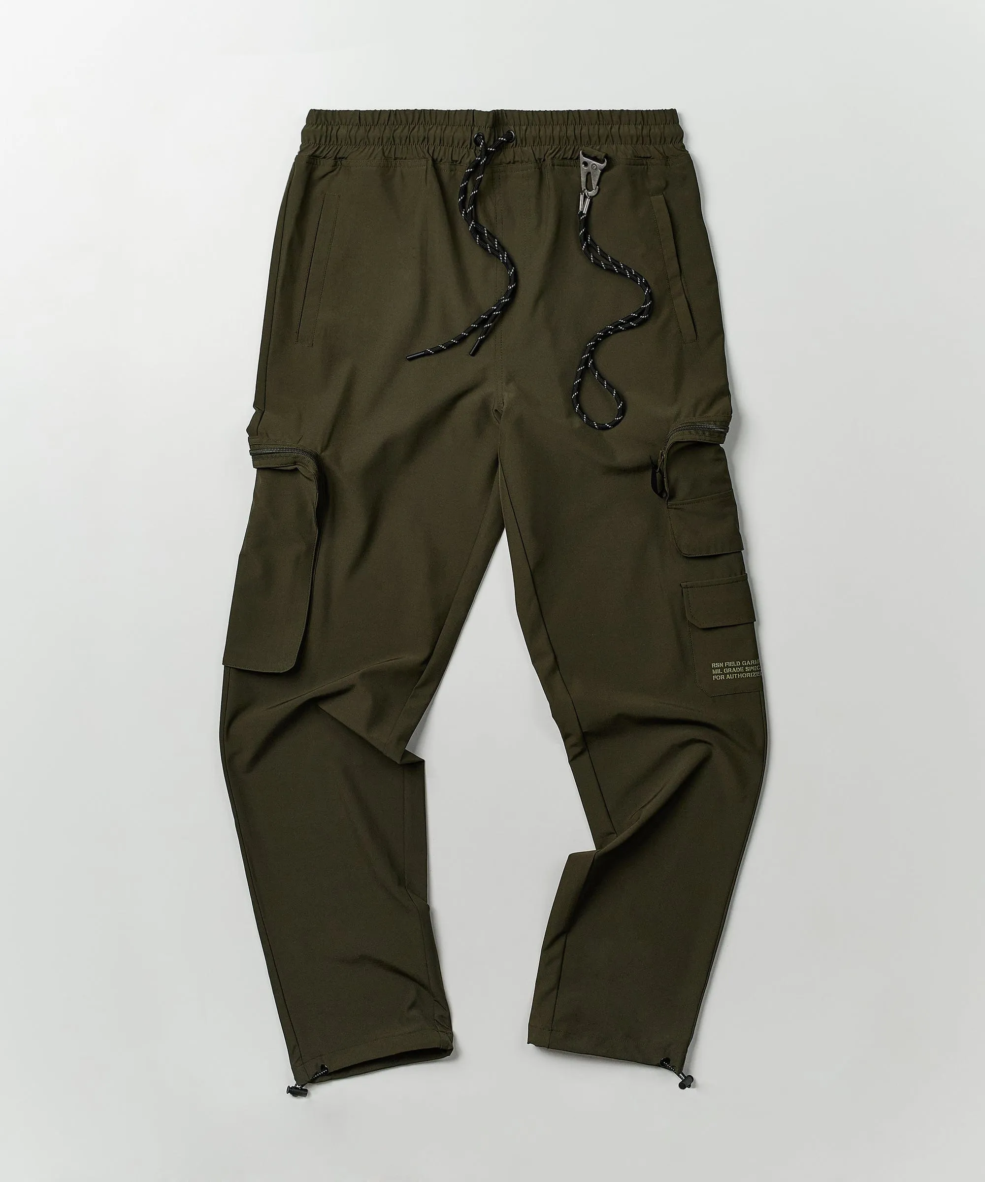 Bridges Utility Stretch Tech Nylon Cargo Pants - Green