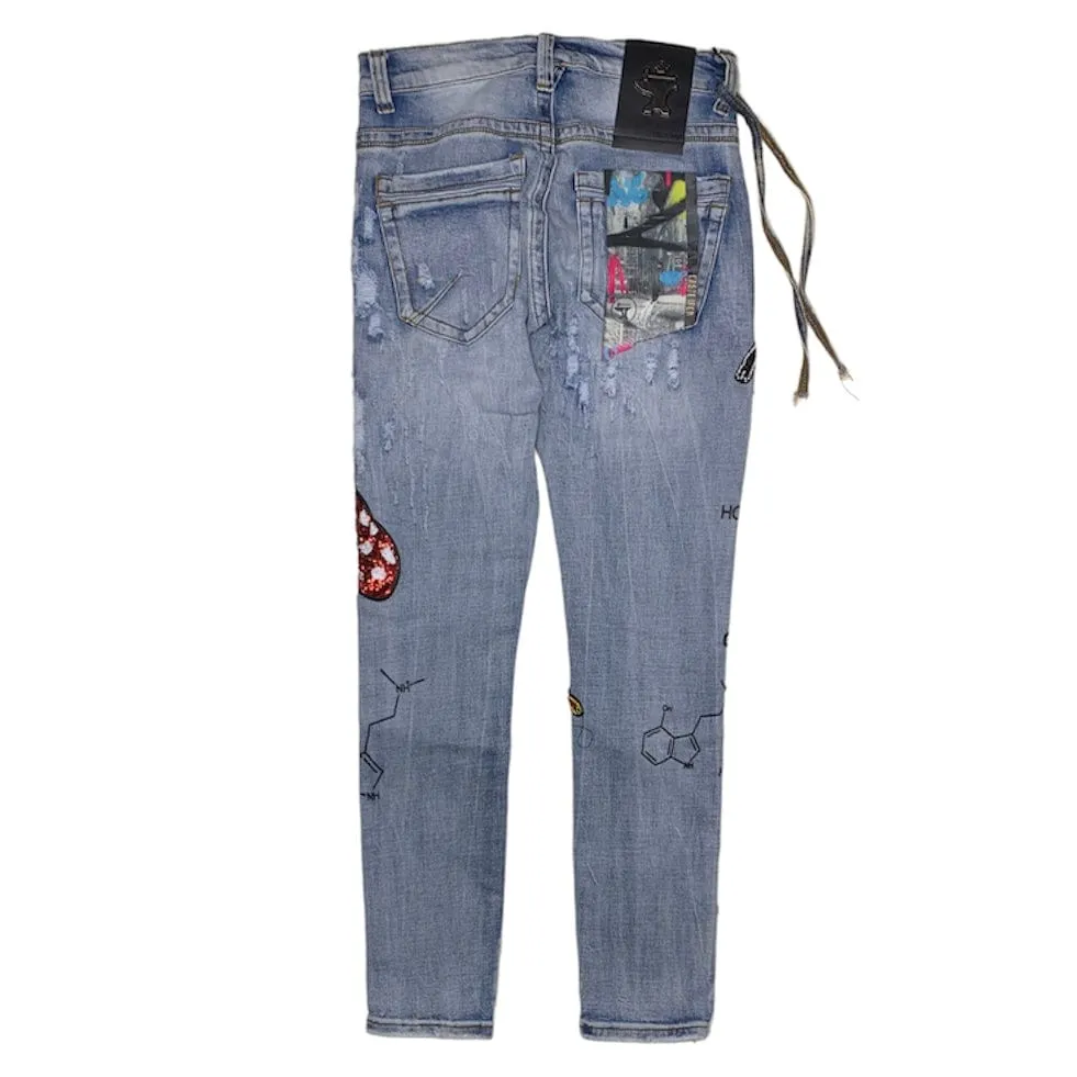 Caste Iron Mushroom Jean (Indigo) - CIWB003INDIGO