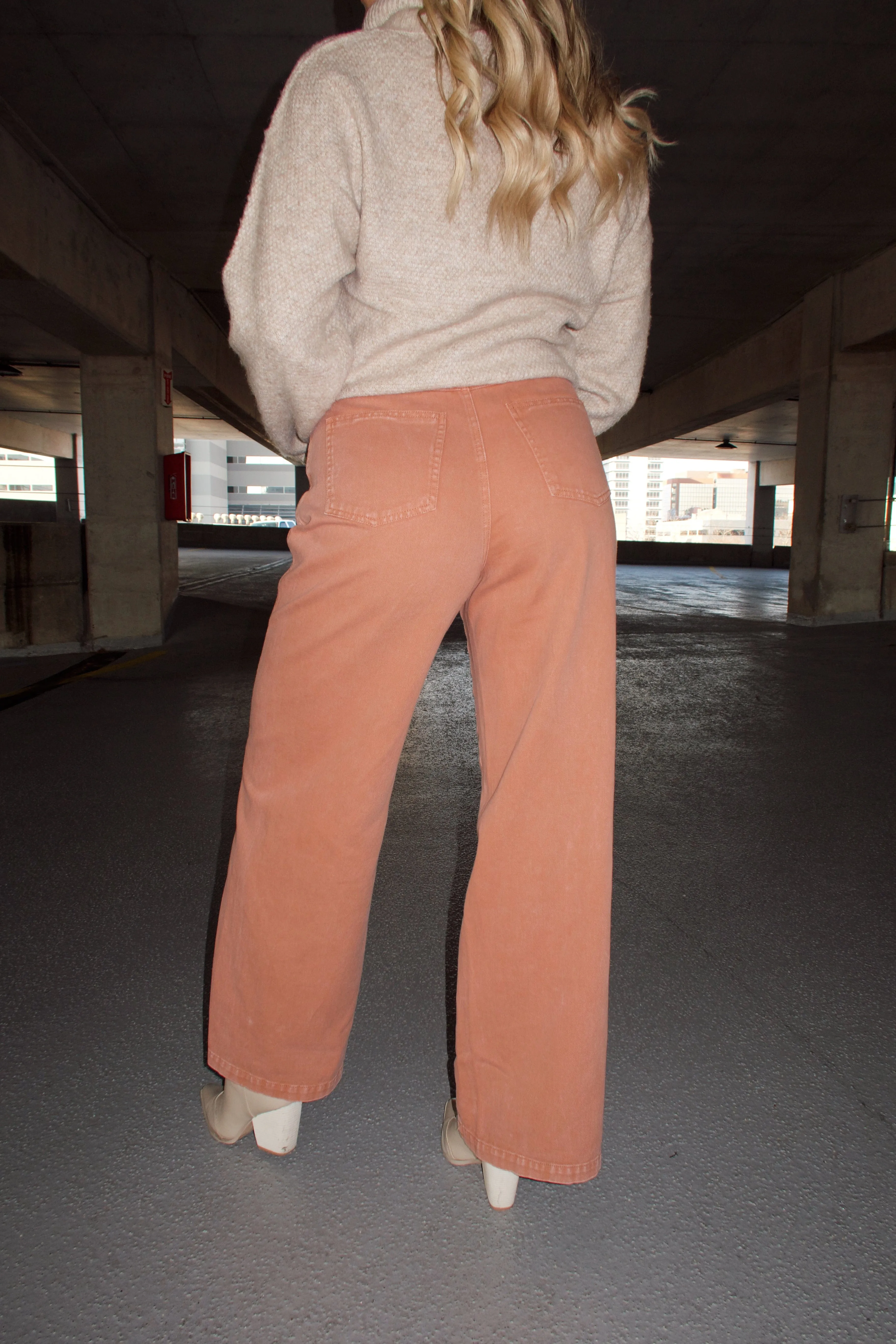 Clay Mineral Washed Pants