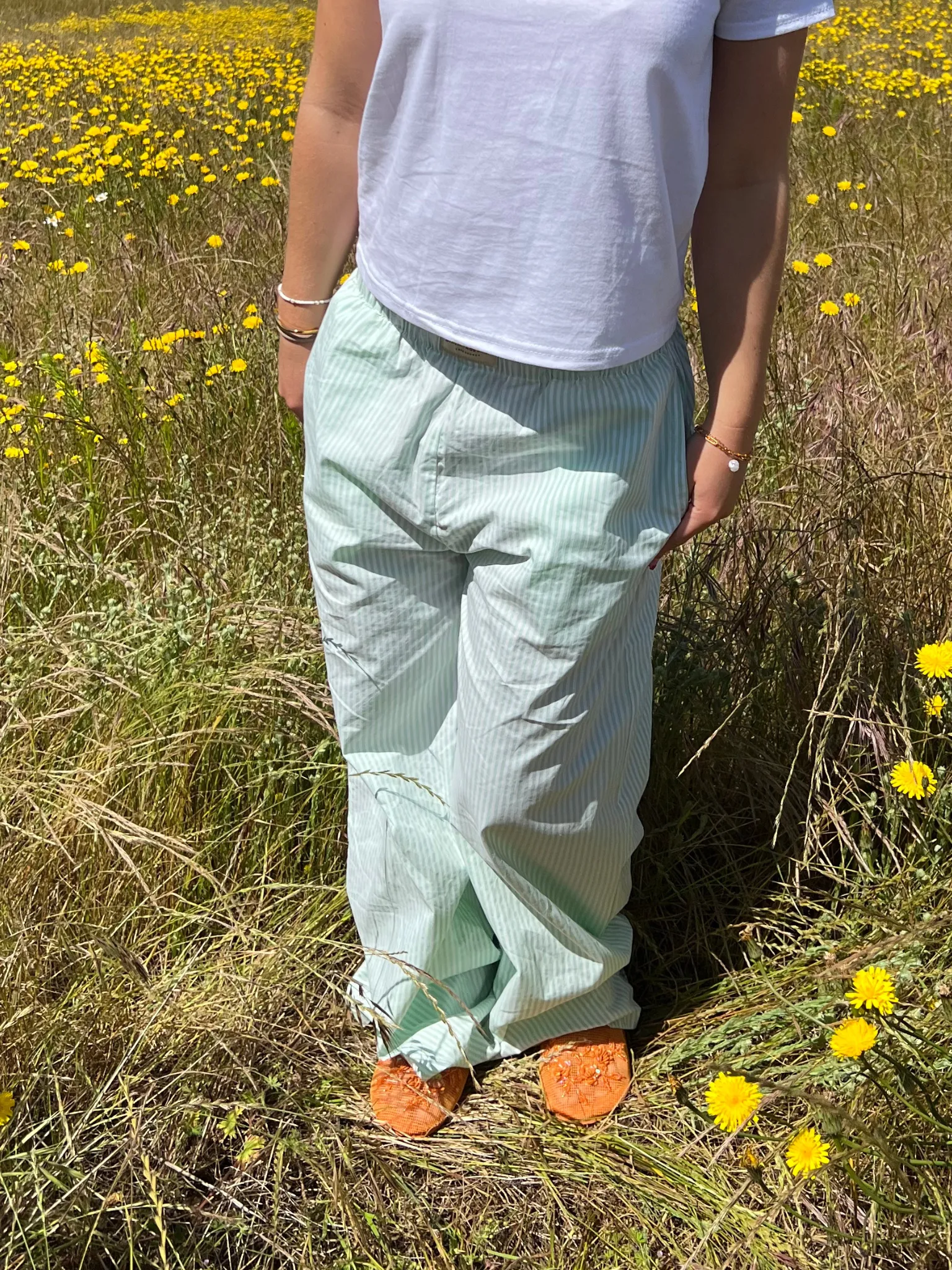 COPENHAGEN PANTS - OCEANS GREEN