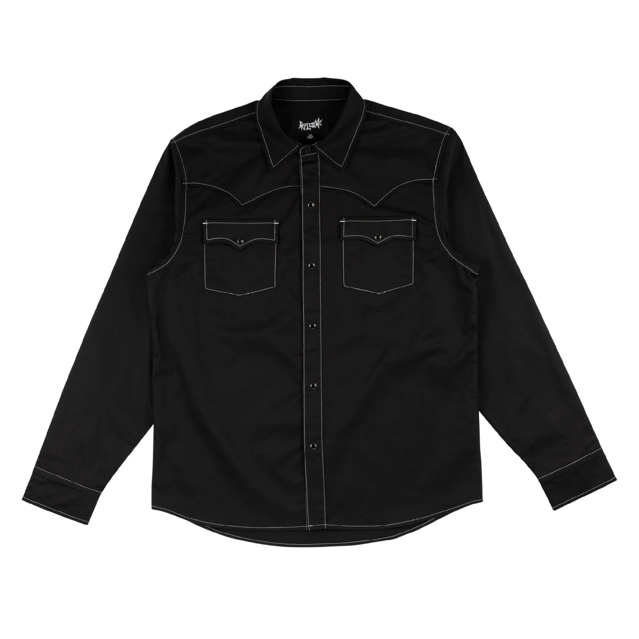 Desperado Twill Western Shirt - Black