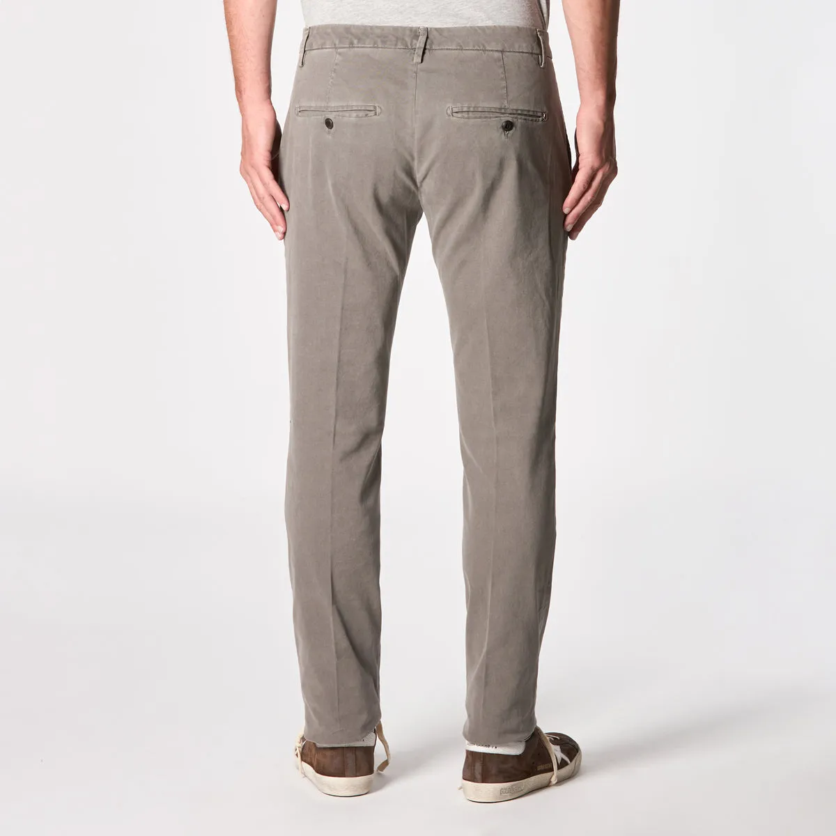 DONDUP TROUSERS UP166 GSE043 IB5 920 GREY