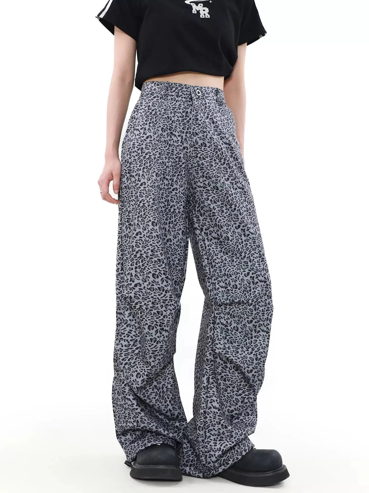 Drapey Animal Print Pants