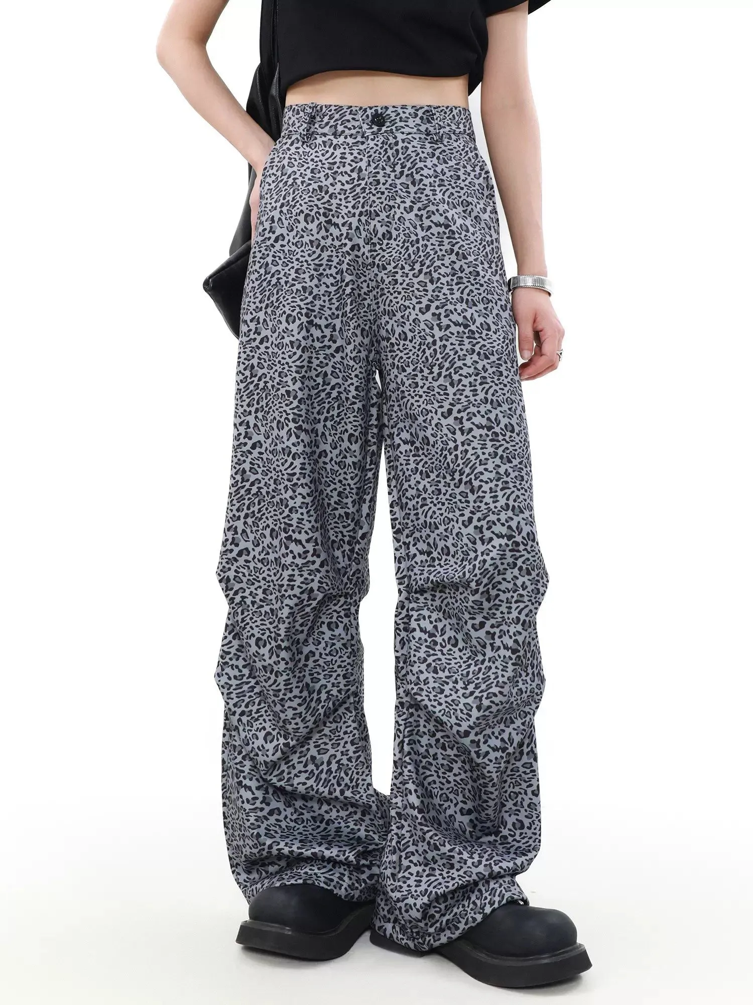 Drapey Animal Print Pants