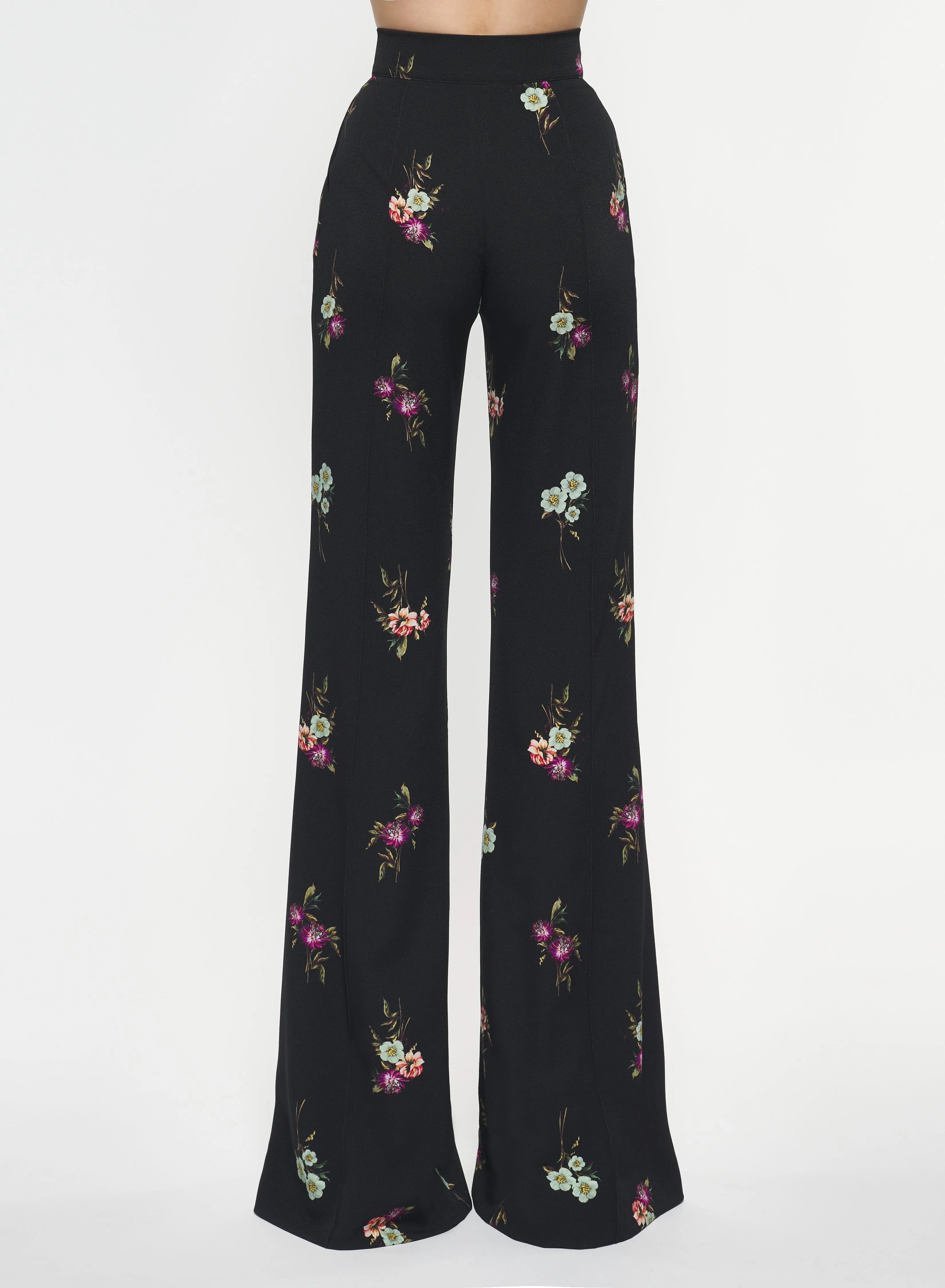 Floral Print Pants