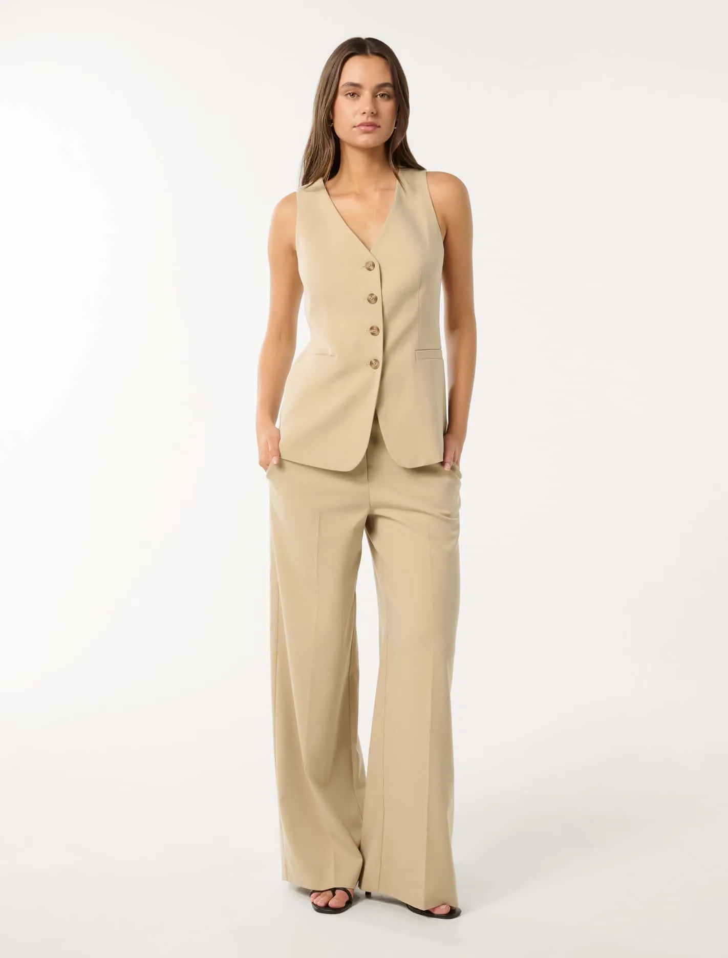 Freya High Waist Wide Leg Pants