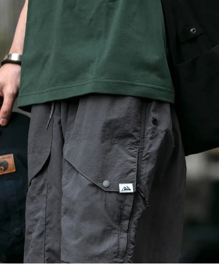 Functional Ripstop Wide Cargo Pants