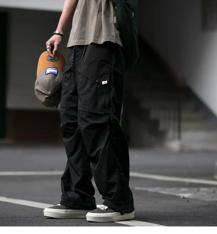 Functional Ripstop Wide Cargo Pants