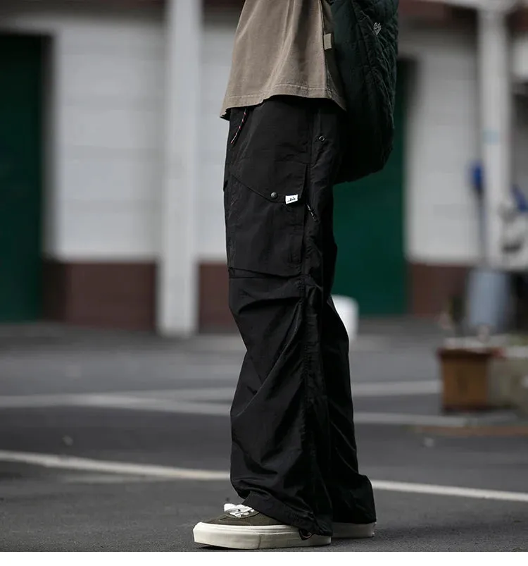 Functional Ripstop Wide Cargo Pants