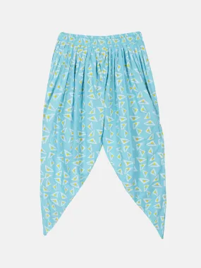 Girls Printed Harem Pant