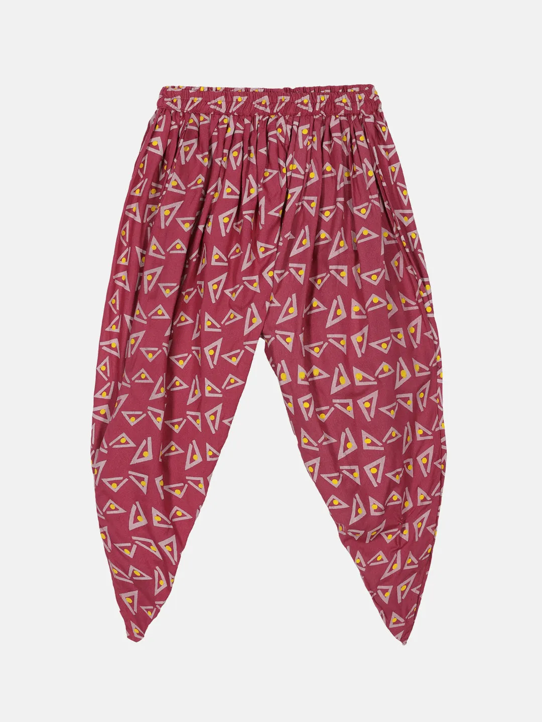 Girls Printed Harem Pant