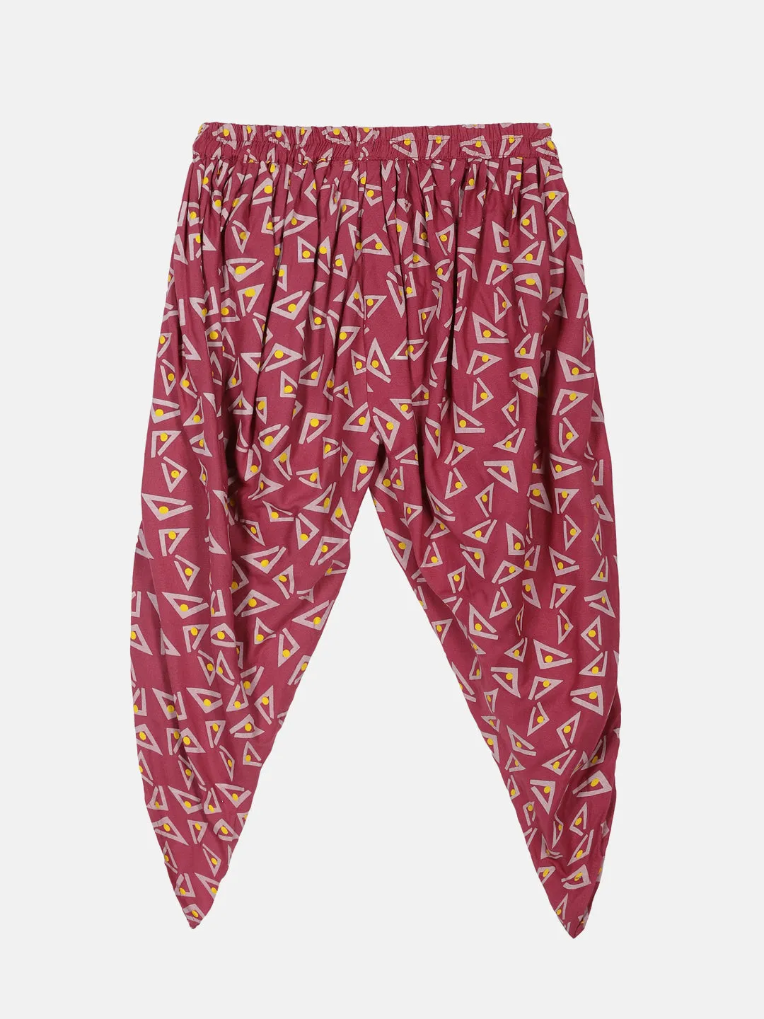 Girls Printed Harem Pant