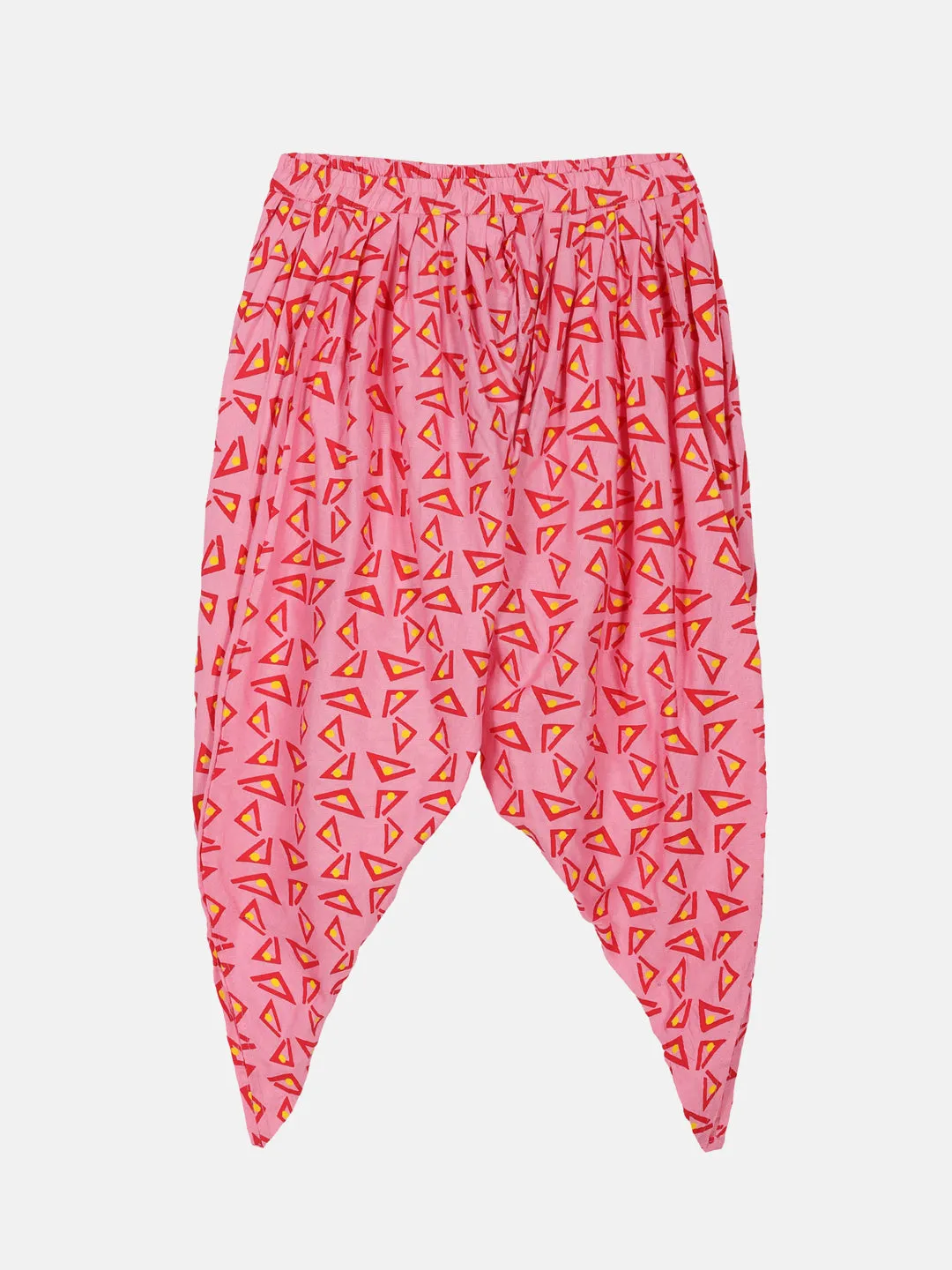 Girls Printed Harem Pant