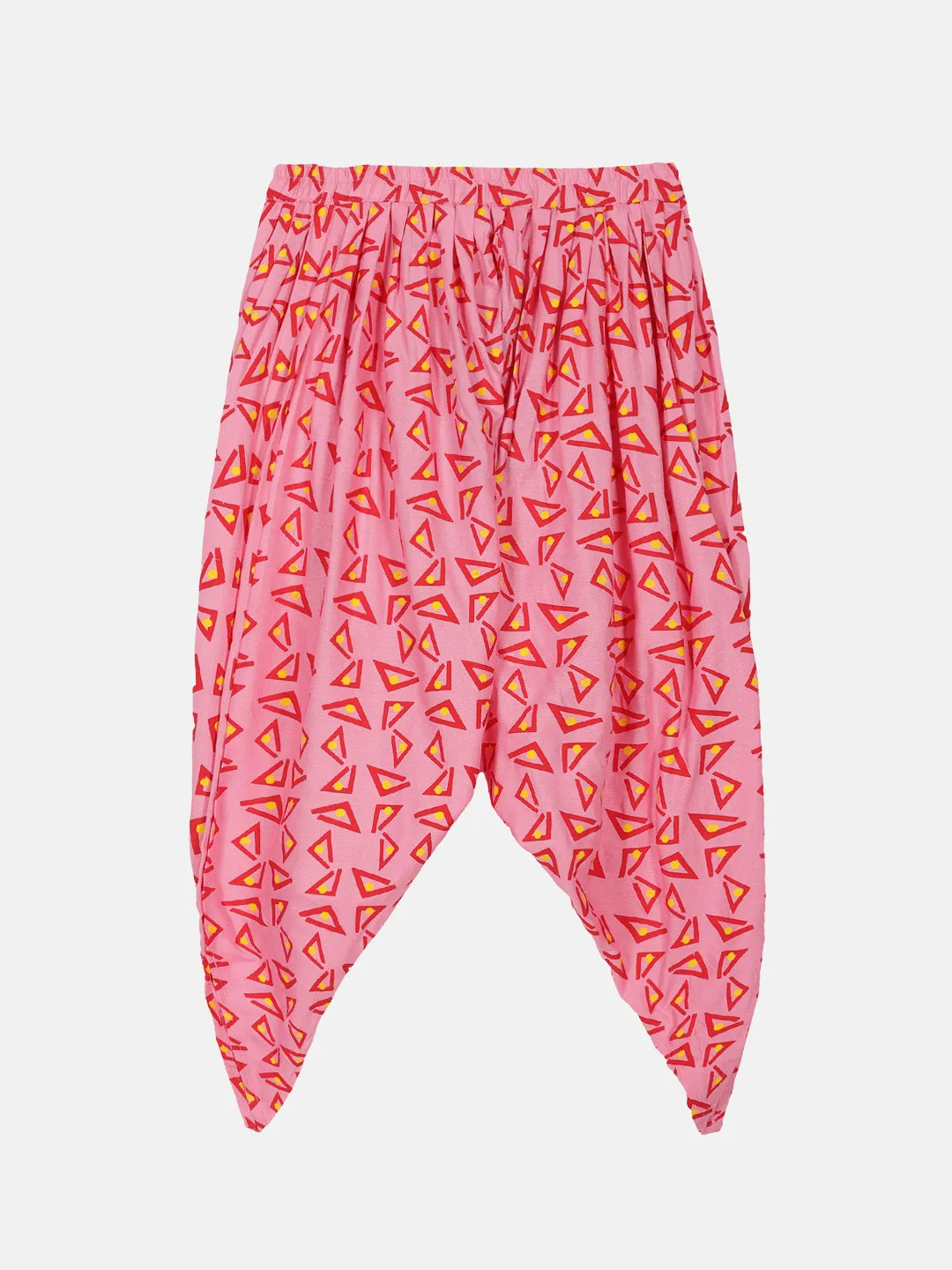 Girls Printed Harem Pant