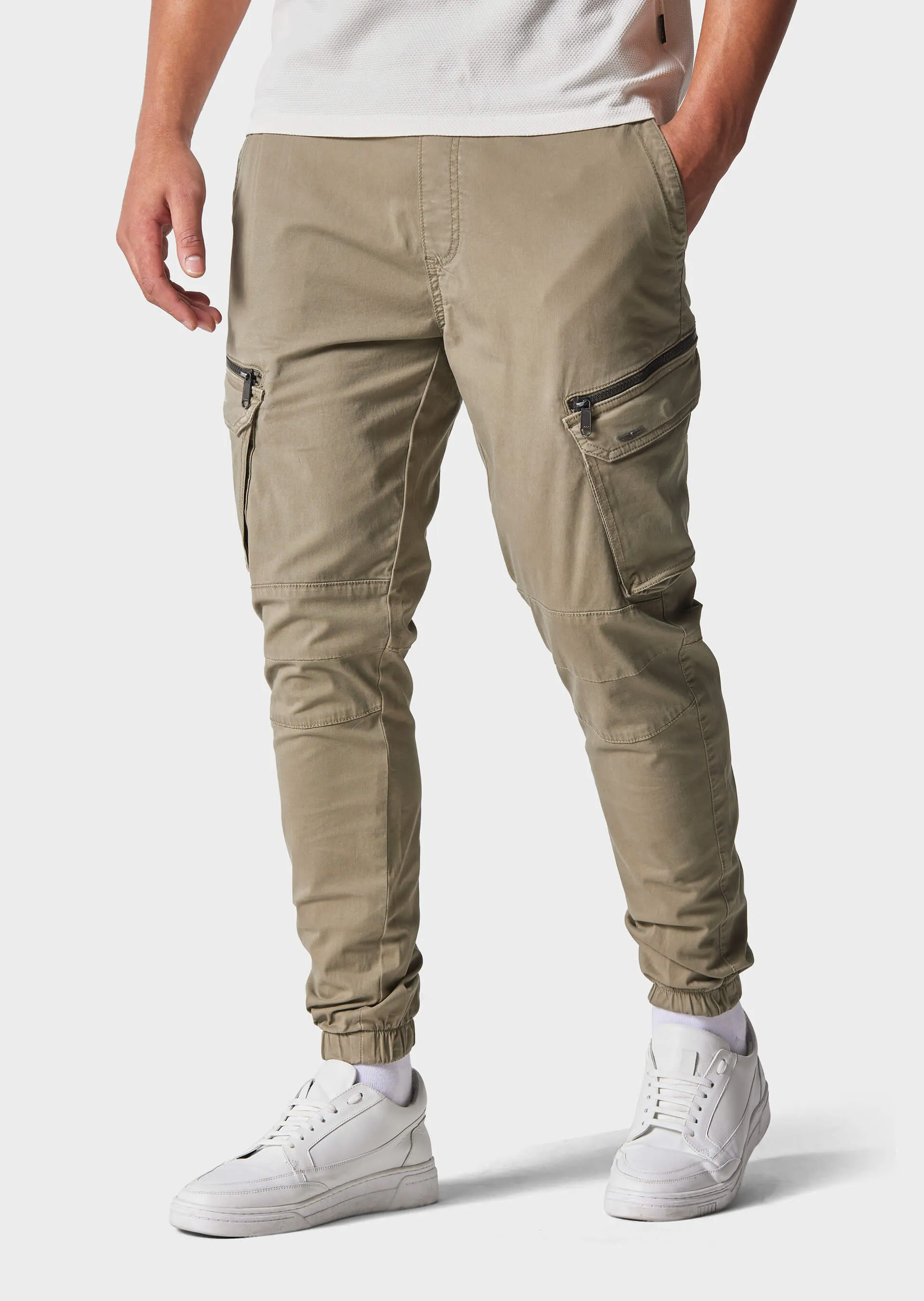 Hicks Khaki Cargo Pants