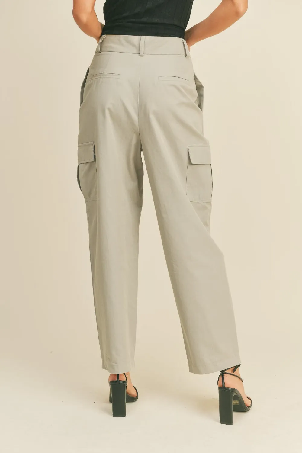 High-Rise Cargo Pants