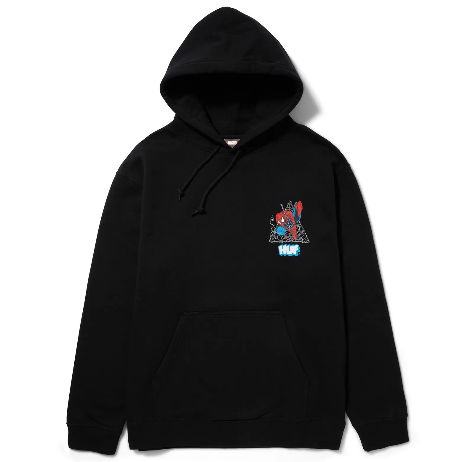 HUF SWEAT SPIDERMAN TRIANGLE BLACK