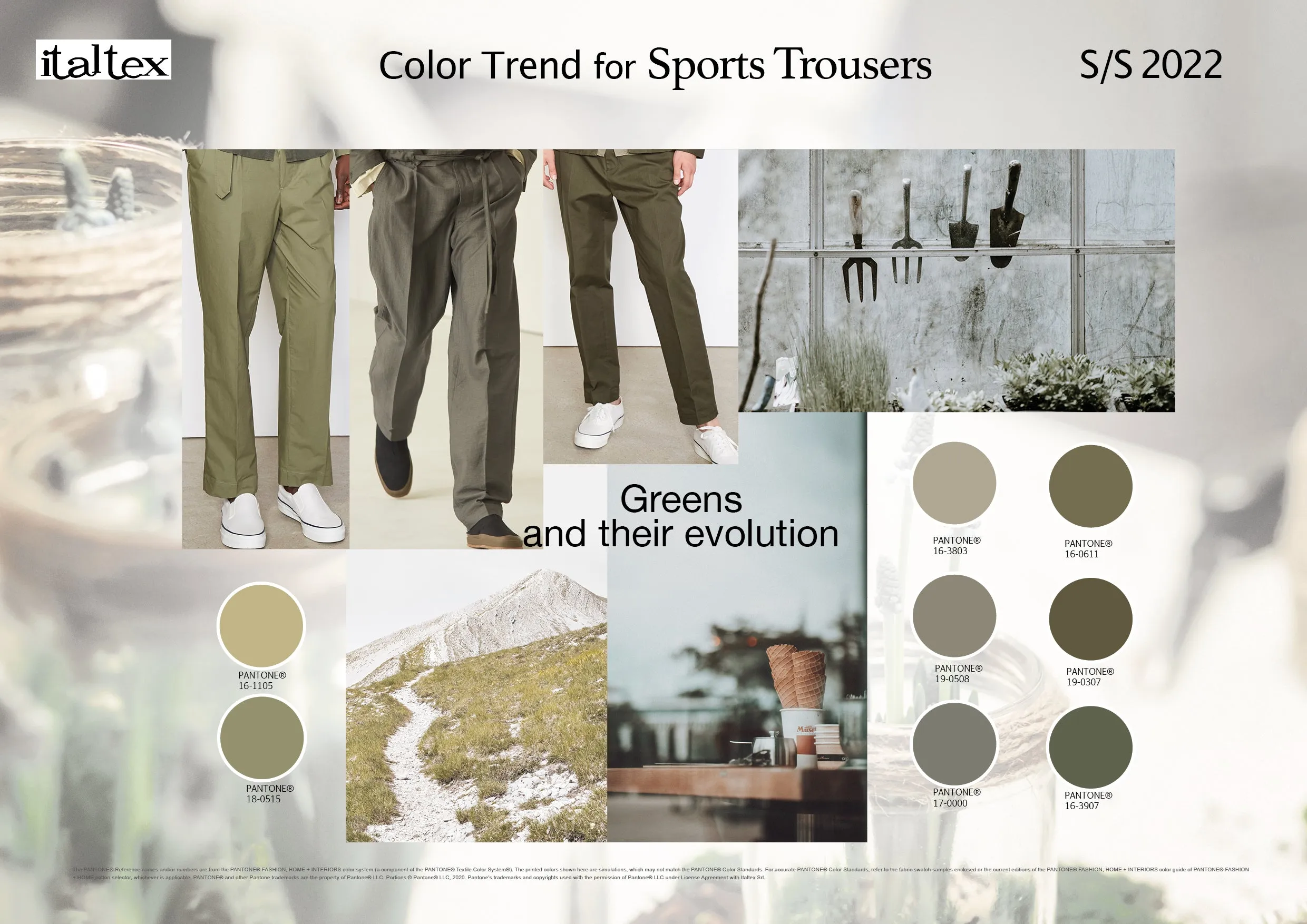 ITALTEX - Color Trend for Sports Trousers SS2022