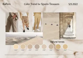 ITALTEX - Color Trend for Sports Trousers SS2022