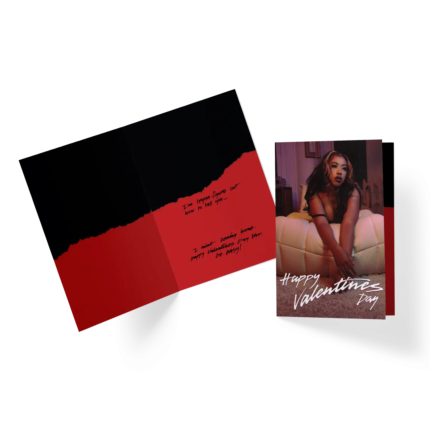 Jean Deaux - Ain't Coming Home Breakup Card