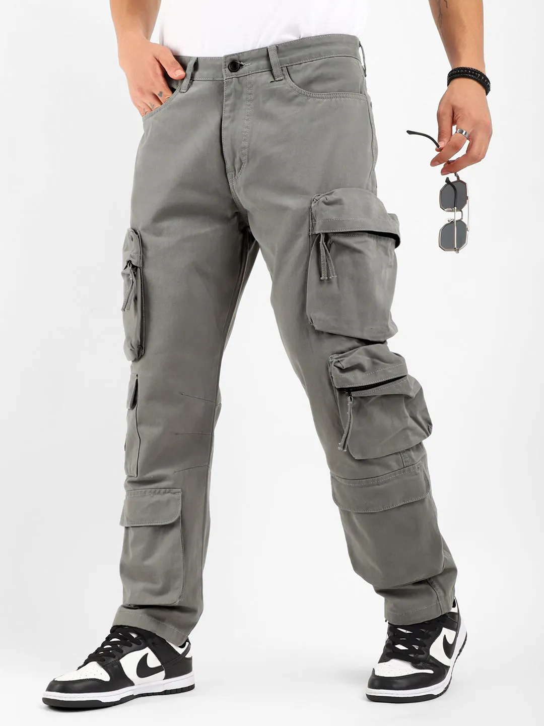 Kyubic Pista Chio Green Cargo Pants