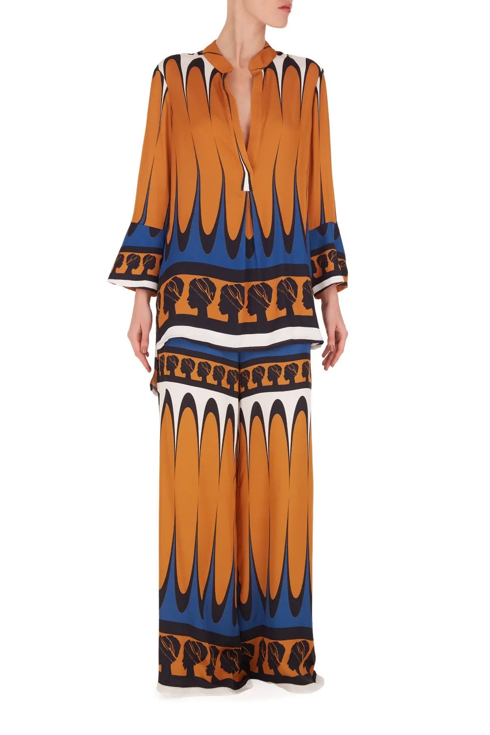 La Africana Wide Leg Pants