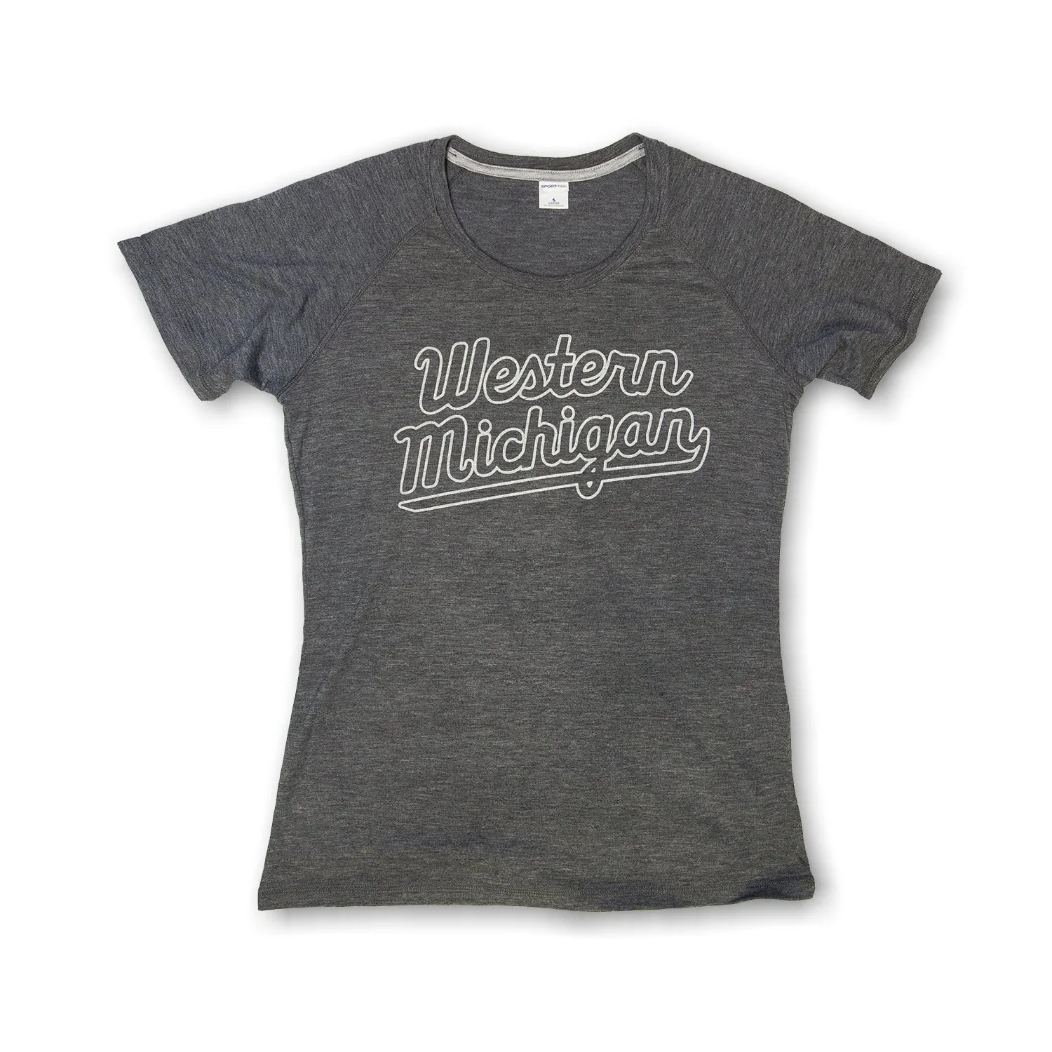 Ladies Western Michigan Cursive Tee