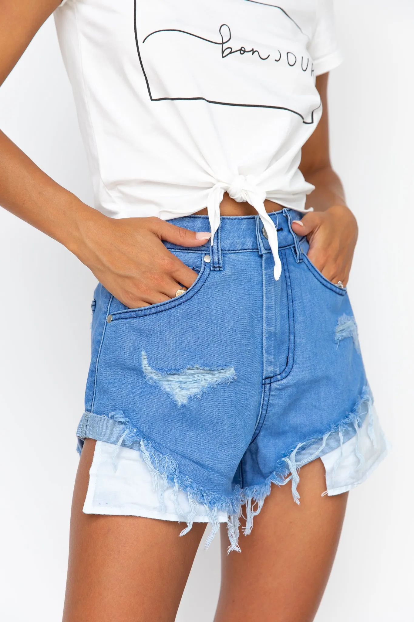 Leon Denim Shorts