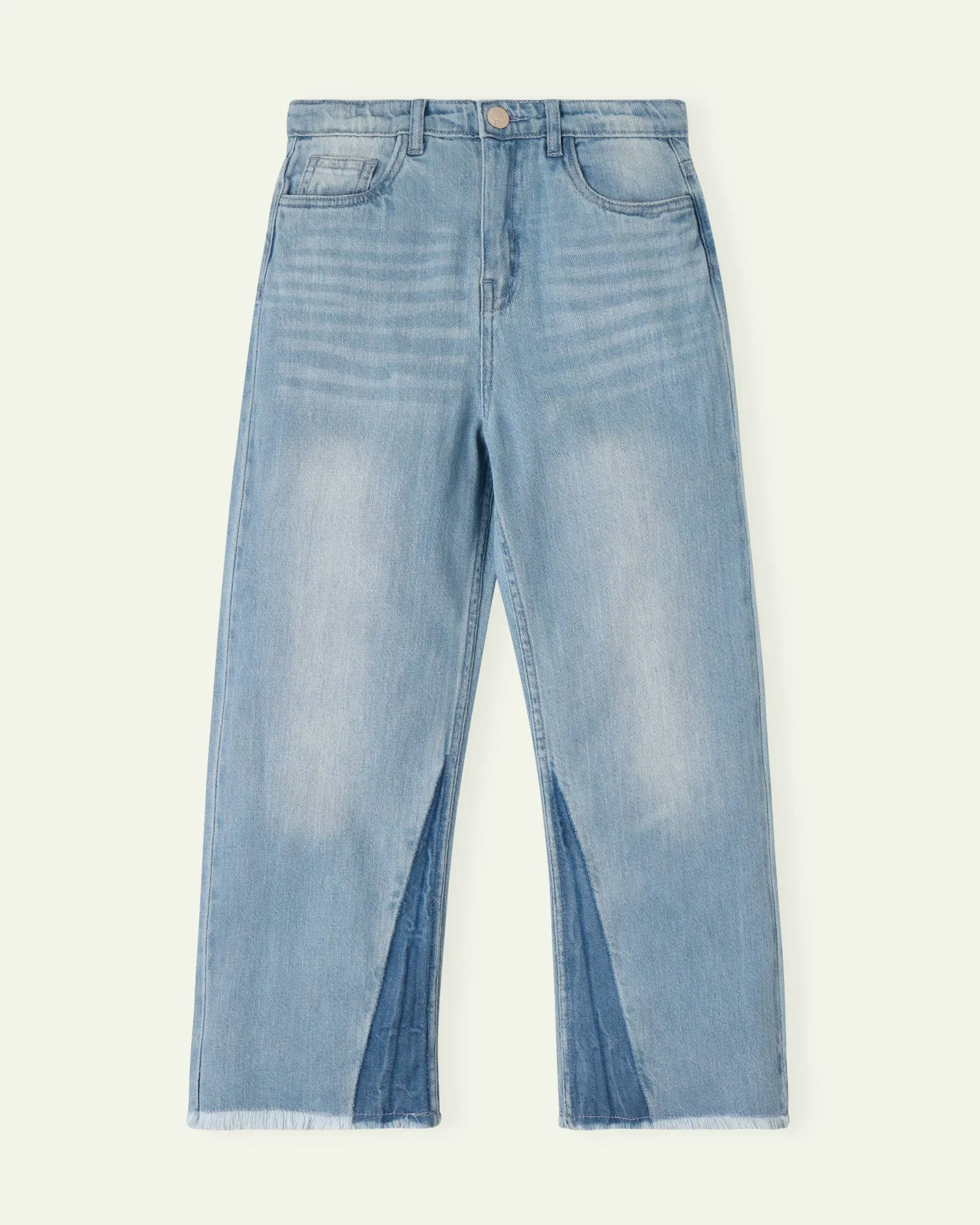 Light Wash Wide Leg Jeans