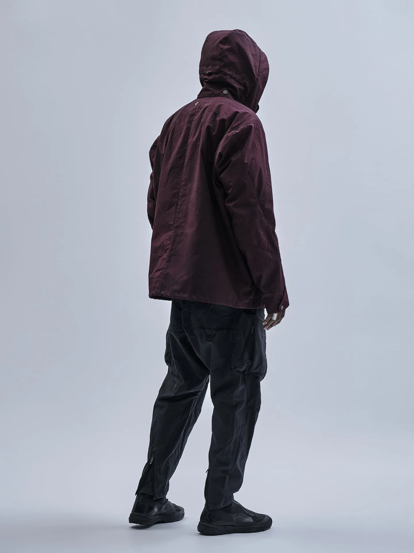 loratu cargo pants stotz etaproof charcoal dye