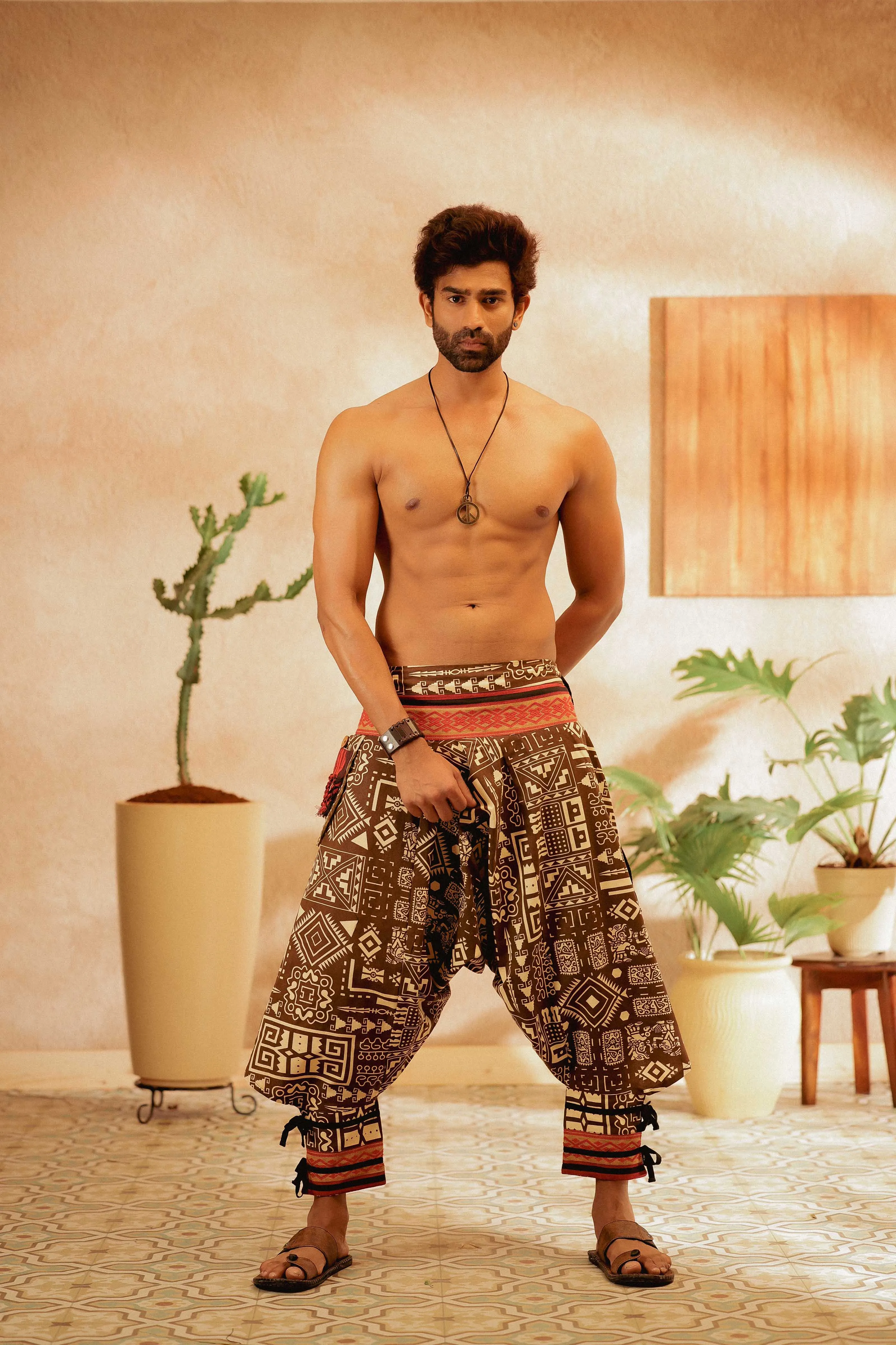 Mayan Chief Unisex Harem Pant