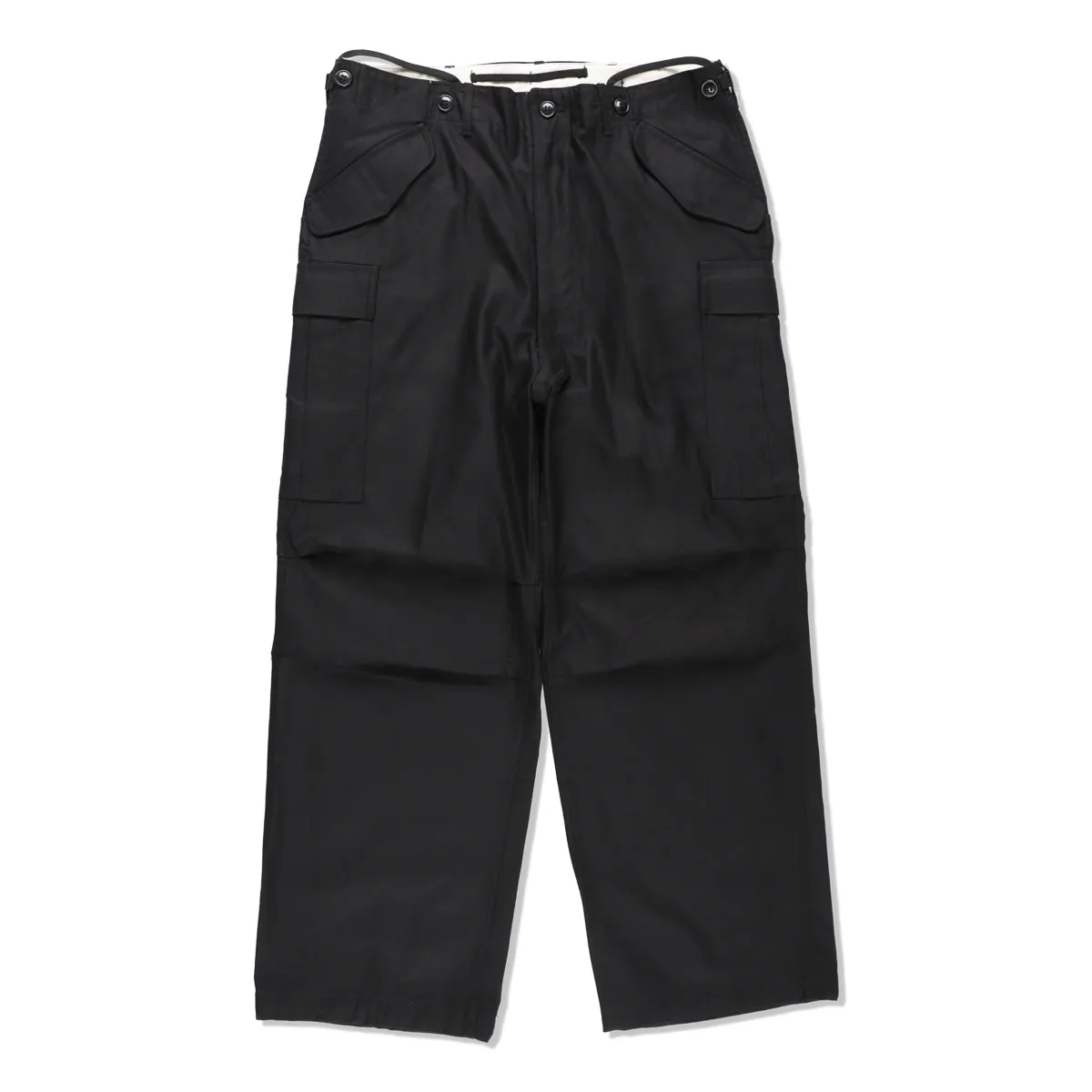 MILITARY SURPLUS CARGO PANTS / BLACK