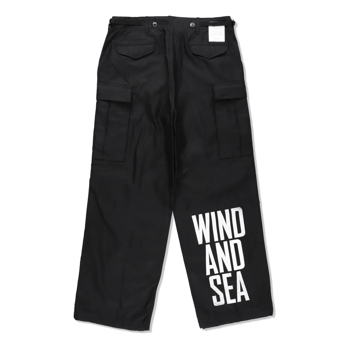 MILITARY SURPLUS CARGO PANTS / BLACK