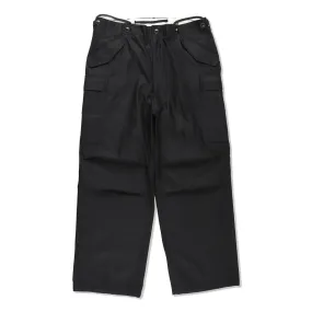 MILITARY SURPLUS CARGO PANTS / BLACK